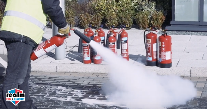 Fire Extinguisher Training - Realm Fire & Security